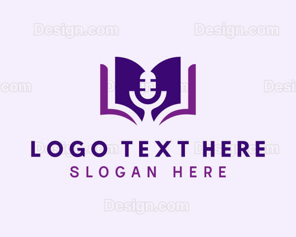 Podcast Audio Book Logo