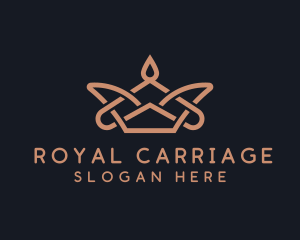 Monarchy Royal Tiara  logo design