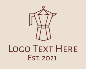 Minimalist Coffee Carafe logo