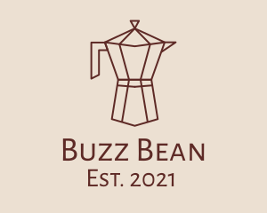 Minimalist Coffee Carafe logo design