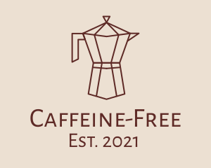 Minimalist Coffee Carafe logo design