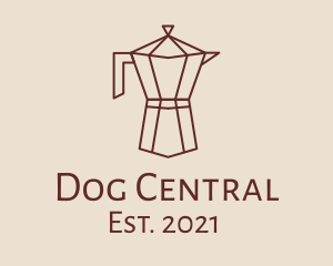 Minimalist Coffee Carafe logo design