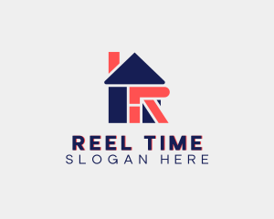 Real Estate Letter R logo design