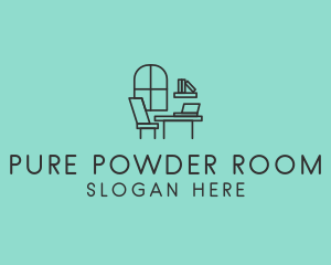 Minimalist Study Room  logo design