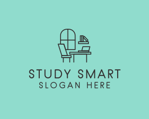 Minimalist Study Room  logo design