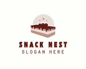 Chocolate Pastry Dessert logo design