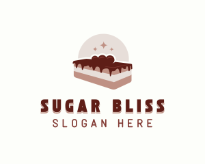 Chocolate Pastry Dessert logo design