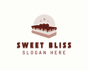 Chocolate Pastry Dessert logo design