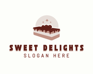 Chocolate Pastry Dessert logo design