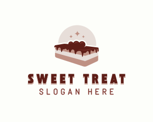 Chocolate Pastry Dessert logo design