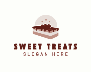 Chocolate Pastry Dessert logo design