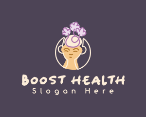 Mental Health Head logo design