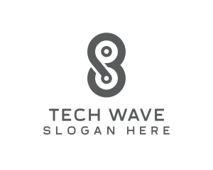 Modern Tech Number 8 logo