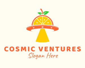 Orange Pulp Spaceship logo