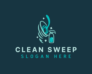 Cleaning Sanitation Housekeeping logo design