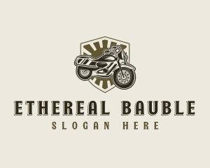 Motorcycle Rider Motorbike Logo