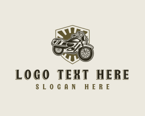 Motorcycle Rider Motorbike Logo