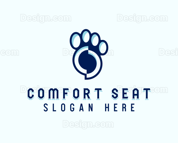 Veterinarian Pet Grooming Logo