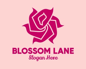 Pink Rose Petals  logo