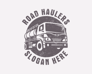 Fuel Truck Transportation logo