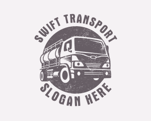 Fuel Truck Transportation logo