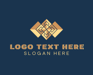 Floor - Flooring Paving Tiles logo design