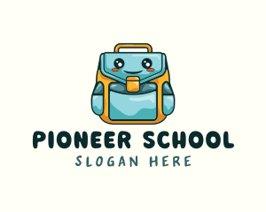 Backpack School Bag logo
