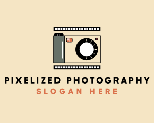 Photography Film Camera  logo design