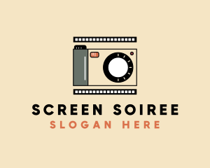 Photography Film Camera  logo design