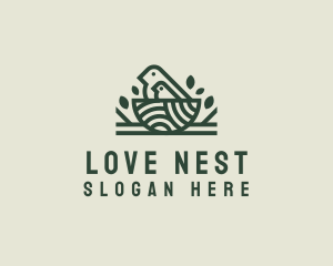 Robin Family Nest logo design