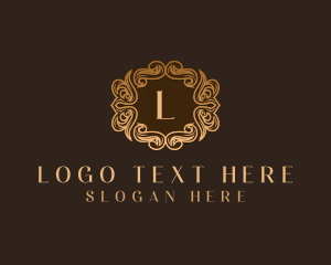 Floral Ornament Decoration logo