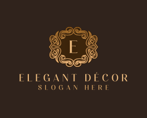 Floral Ornament Decoration logo design