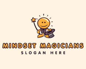 Light Bulb Magician  logo design