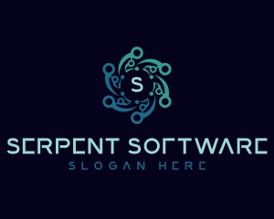 Cyber Tech Programming logo design