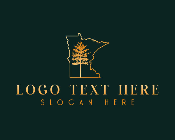 Pine Cone logo example 1