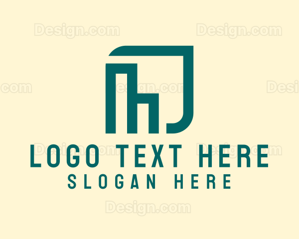 Modern Building Letter H Logo