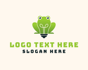 Frog Lightbulb Daycare logo