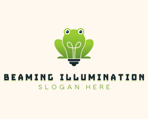 Frog Lightbulb Daycare logo