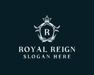 Royal Crown Shield logo design