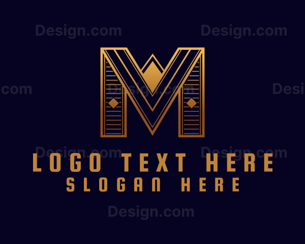 Art Deco Brand Logo