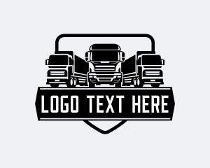 Truck Logistics Delivery logo