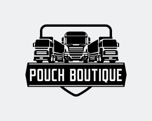 Truck Logistics Delivery Logo