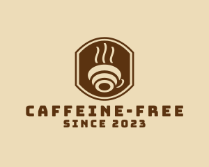 Hot Coffee Cup  logo design