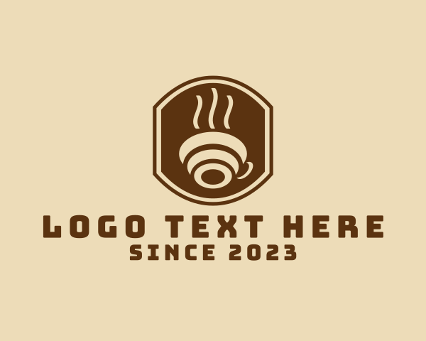 Caffeine logo example 3