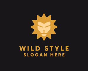 Wild Star Lion logo design