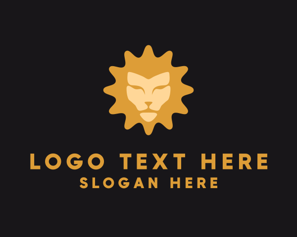 Lion King logo example 4