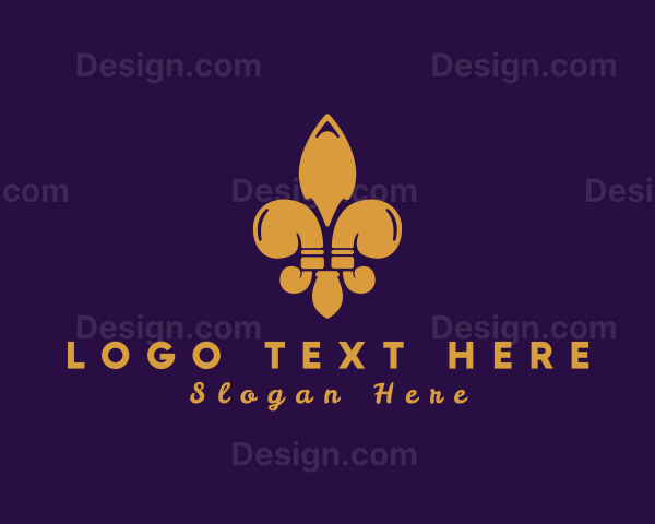 Fleur De Lis Spearhead Logo