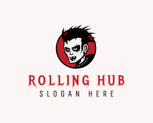 Rock Band Punk Music logo design