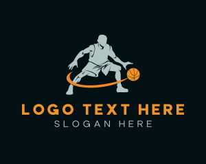 Professional Basketball Player Athlete logo
