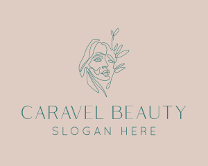 Beauty Woman Face logo design